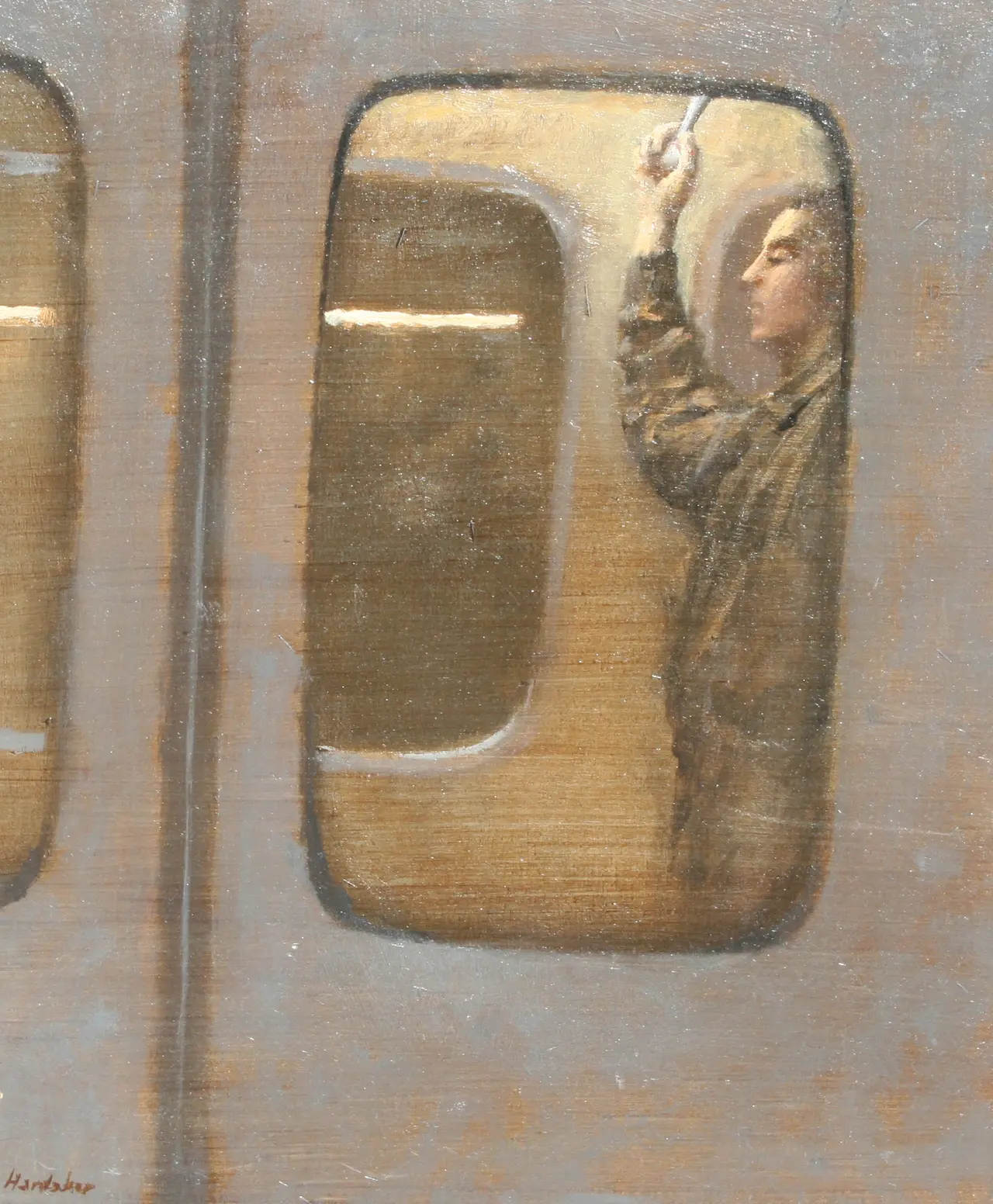 Charles Hardaker - the tube - night traveller